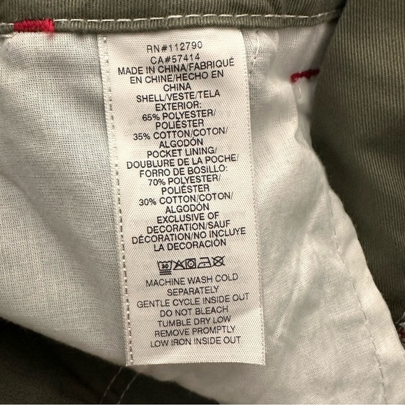 True Religion Military Single Needle Cargo Pant Kalamata Olive Womens 27 - Picture 6 of 15